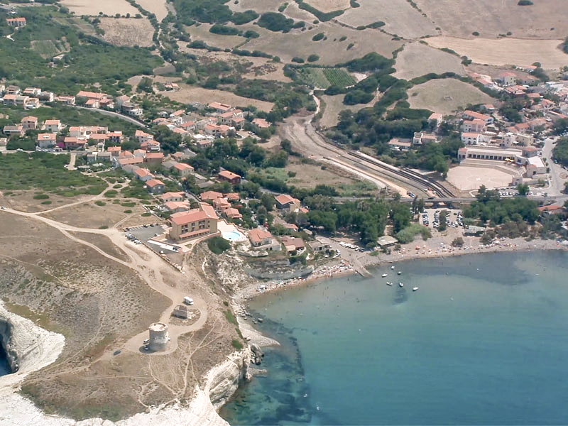 Panorama dall'hotel La Baja a Santa Caterina di Pittinuri a Cuglieri (Oristano) in Sardegna